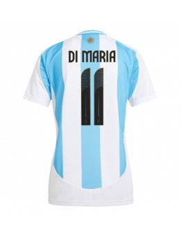 Argentina Angel Di Maria #11 Zenski Domaci Dres Copa America 2024 Kratak Rukavima